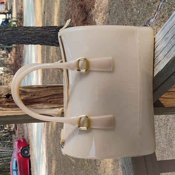Furla Candy shoulder bag light blush - Picture 2 of 9